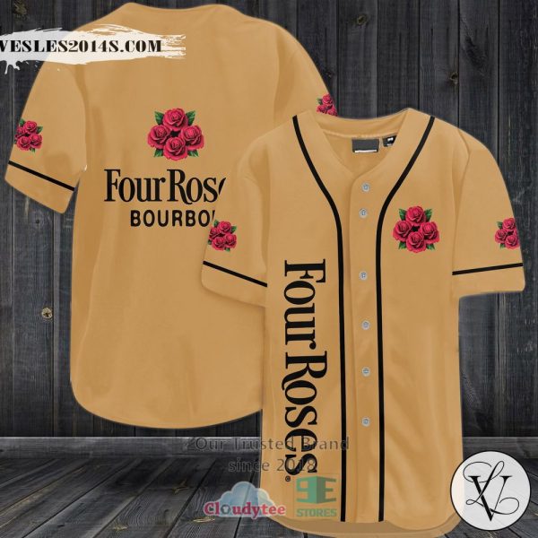 Roses Bourbon Whiskey Baseball Jersey Shirt