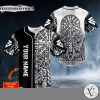 Runic Compass The Vegvisir Viking Custom Baseball Jersey