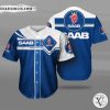 Saab Automobile 3d Baseball Jersey