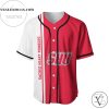 Sacred Heart Pioneers Baseball Jersey Half Style – NCAA
