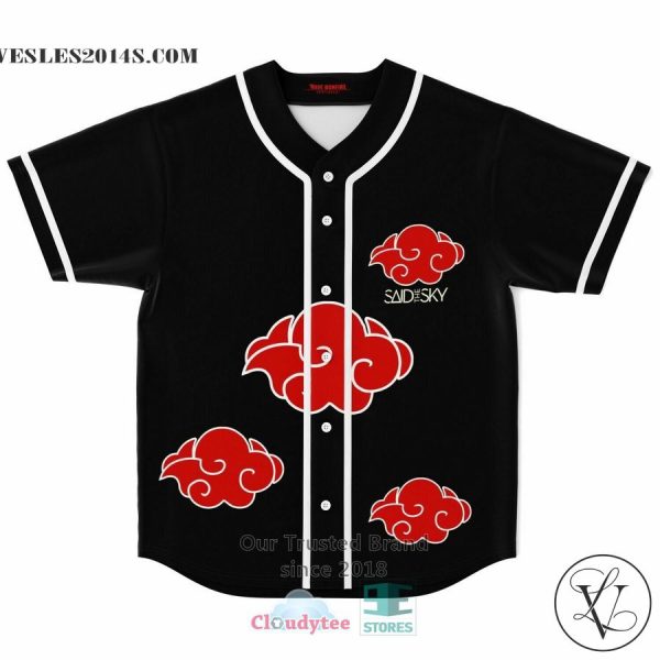 Said The Sky Akatsuki cloud Baseball Jersey