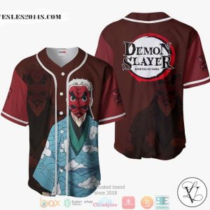 Sakonji Urokodaki Demon Slayer Baseball Jersey Shirt