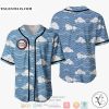 Sakonji Urokodaki Demon Slayer Blue Baseball Jersey Shirt