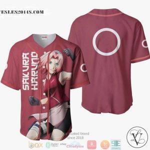 Sakura Haruno Naruto Baseball Jersey Shirt