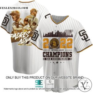 San Diego Padres 2022 Champions Baseball Jersey