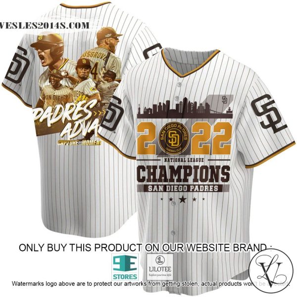 San Diego Padres 2022 Champions Baseball Jersey