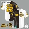 San Diego Padres Bad Bunny 22 Baseball Jersey