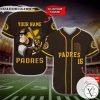 San Diego Padres Baseball Jersey MLB Custom Name And Number