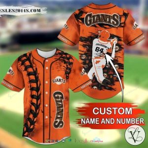 San Francisco Giants MLB Personalized Baseball Jersey Shirt