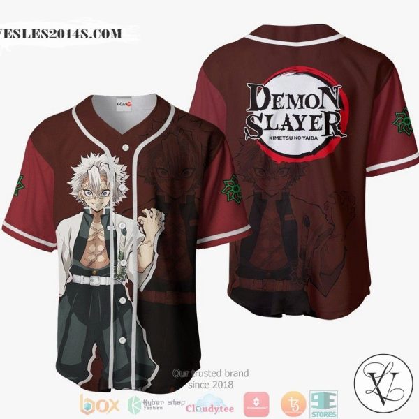 Sanemi Shinazugawa Demon Slayer Baseball Jersey Shirt