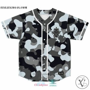 Sarge 1 grey camo Baseball Jersey