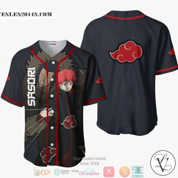 Sasori Naruto Baseball Jersey Shirt