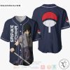 Sasuke Uchiha Naruto Anime Baseball Jersey