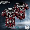 Satan Baphomet Skull Baseball Jersey
