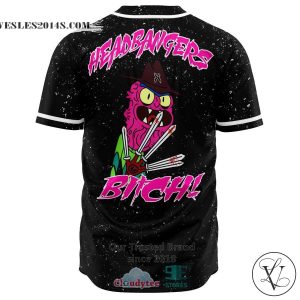 Scary Terry Headbangers Bitch galaxy Baseball Jersey