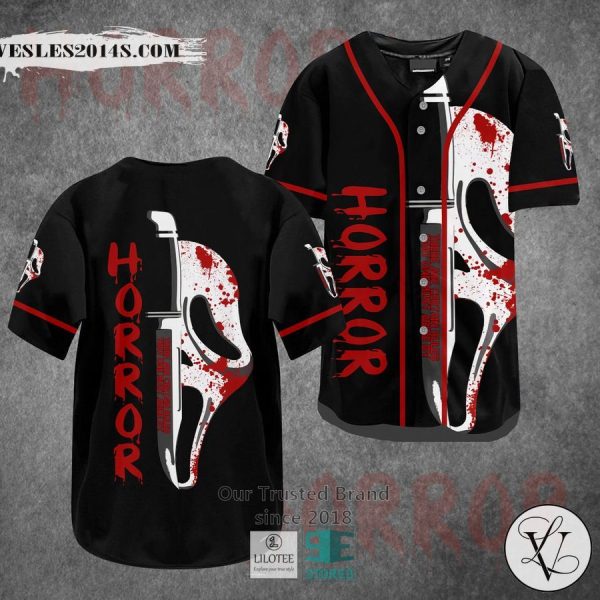 Scary movie Horror Movie Baseball Jersey