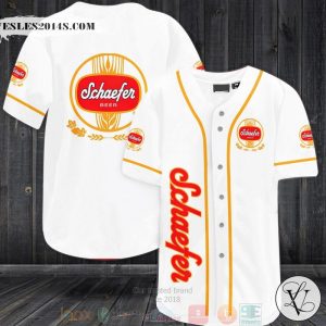Schaefer Beer Baseball Jersey