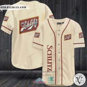 Schlitz logo Baseball Jersey