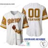 Scooby Doo Personalized Baseball Jersey Shirt