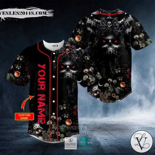 Scream Devil Grim Reaper Custom Baseball Jersey