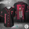 Seagram’s United States Flag black red Baseball Jersey