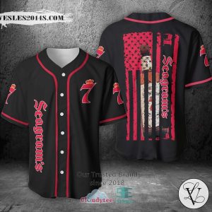 Seagram’s United States Flag black red Baseball Jersey