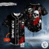 See No Hear No Speak No Sword Broken Skull Custom Baseball Jersey