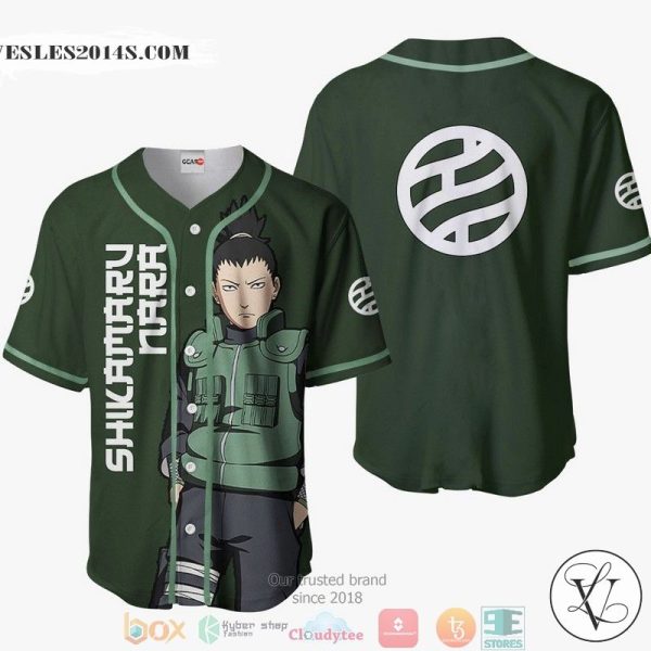 Shikamaru Nara Naruto Baseball Jersey Shirt