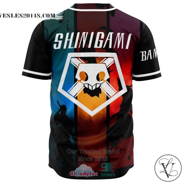 Shinigami Bankai black Baseball Jersey
