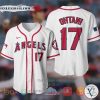 Shohei Ohtani Los Angeles Angels 17 baseball Jersey