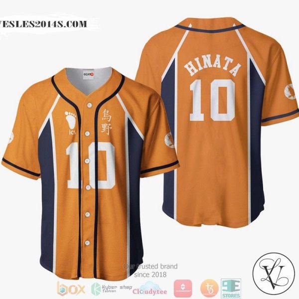 Shoyo Hinata Haikyuu Baseball Jersey Shirt