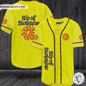 Sip Of Sunshine Baseball Jersey 070222