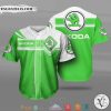 Skoda Car Motor Baseball Jersey