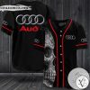Skull Audi Logo Baseball Jersey Shirt