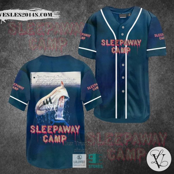 Sleepaway Camp Horror Movie Baseball Jersey