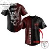 Slipknot Black And Red Baseball Jersey