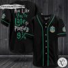 Slytherin Harry Potter Run Like You’re Late for platform yellow Baseball Jersey