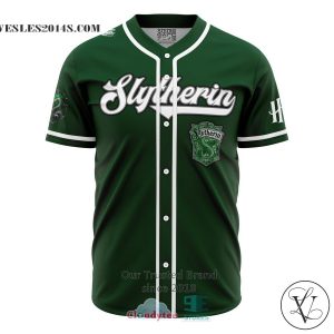 Slytherin House Harry Potter Baseball Jersey