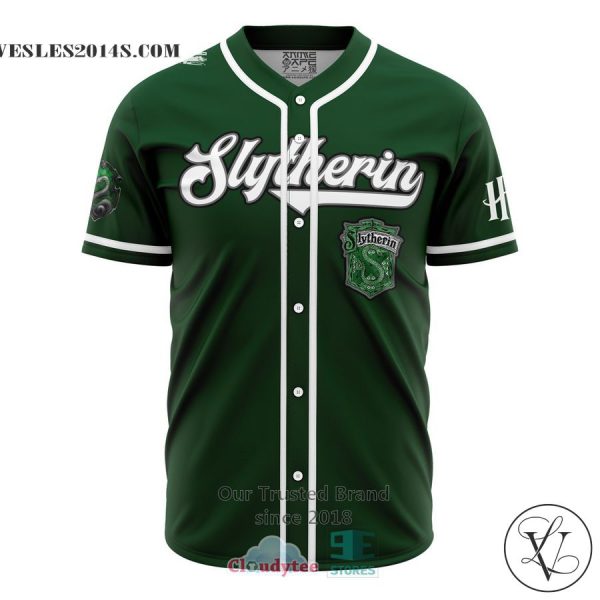 Slytherin House Harry Potter Baseball Jersey