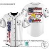 Snoopy United States Flag Baseball Jersey