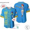 Snow White And The Seven Dwarfs Snow Color Personalized Baseball Jersey Shirt