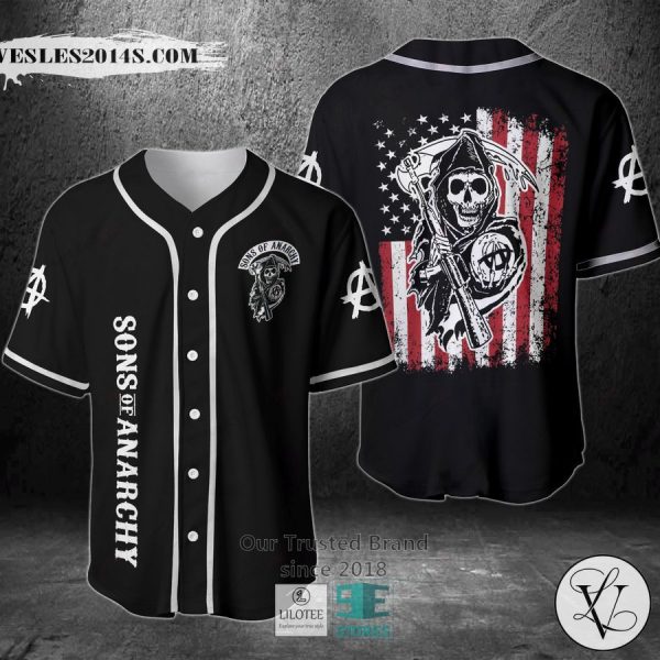 Sons Of Anarchy Baseball Jersey
