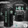 Sorcerer The Arcane Touched Custom Name Baseball Jersey