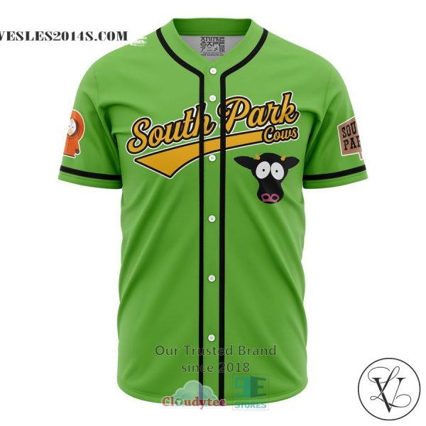 South Park Cows McCormick South Park Baseball Jersey