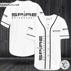 Spire motorsports NASCAR baseball jersey