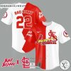 St. Louis Cardinals Bad Bunny 22 Baseball Jersey