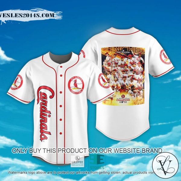 St. Louis Cardinals NL Central Division Champions Baseball Jersey