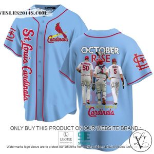 St. Louis Cardinals October Rise The Last Dance Cardinals blue Baseball Jersey