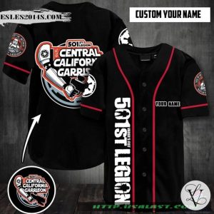 Star Wars 501st Legion Personalized Baseball Jersey Shirt V2 Baseball Jersey Shirt