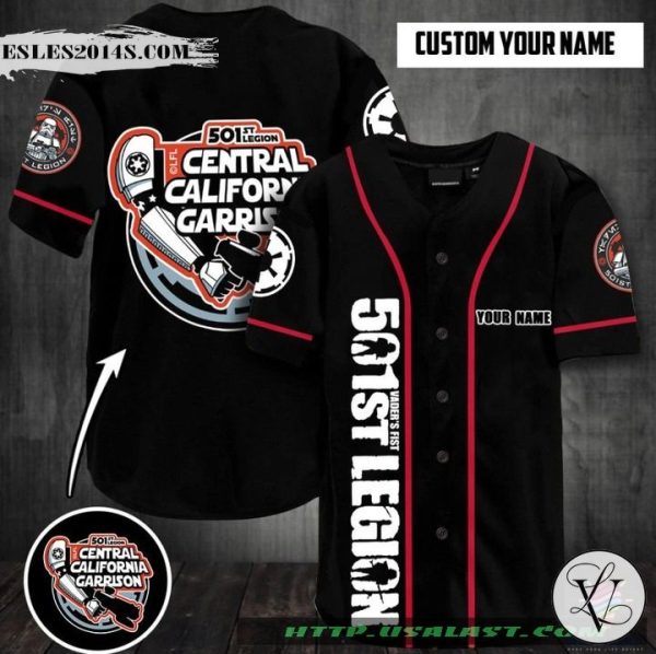 Star Wars 501st Legion Personalized Baseball Jersey Shirt V2 Baseball Jersey Shirt